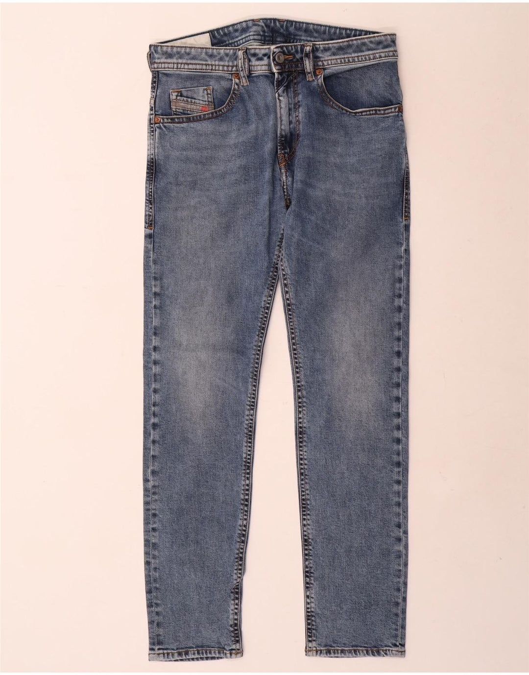 Diesel Jean Slim W30 L31 Homme Bleu Coton