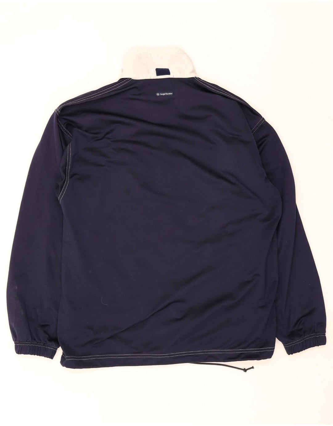 Sergio Tacchini Veste De Survêtement Homme Bleu Marine Moyen Colourblock