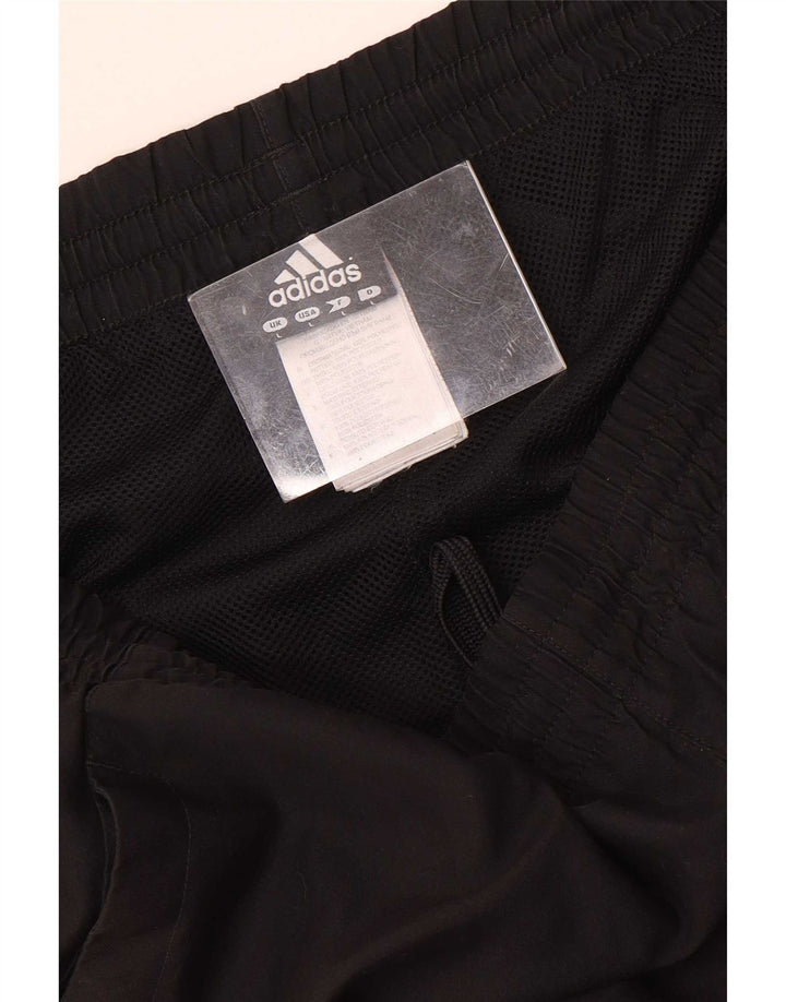 Adidas Short de sport pour homme Large Noir Polyester