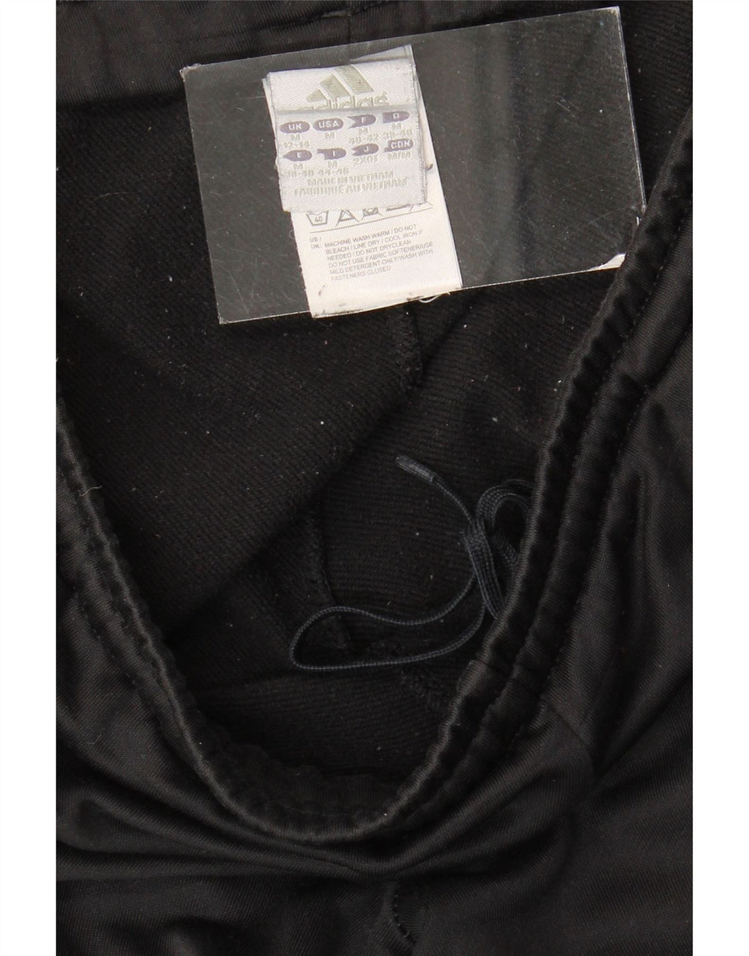 Adidas Pantalon de survêtement pour femme UK 12/14 Medium Noir Polyester