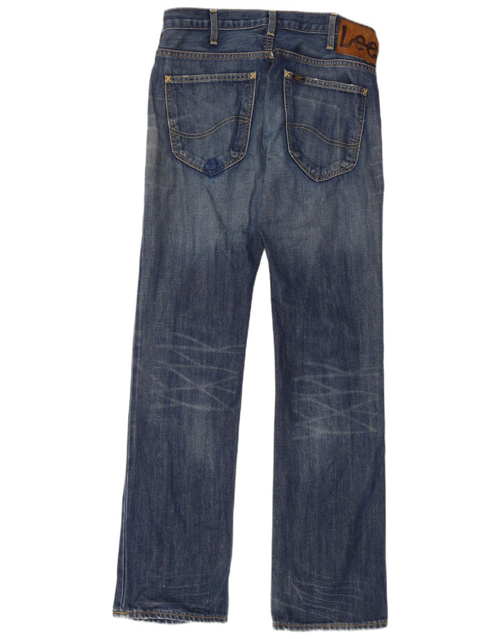 LEE Jean Droit Knox Homme W32 L34 Bleu Marine Coton