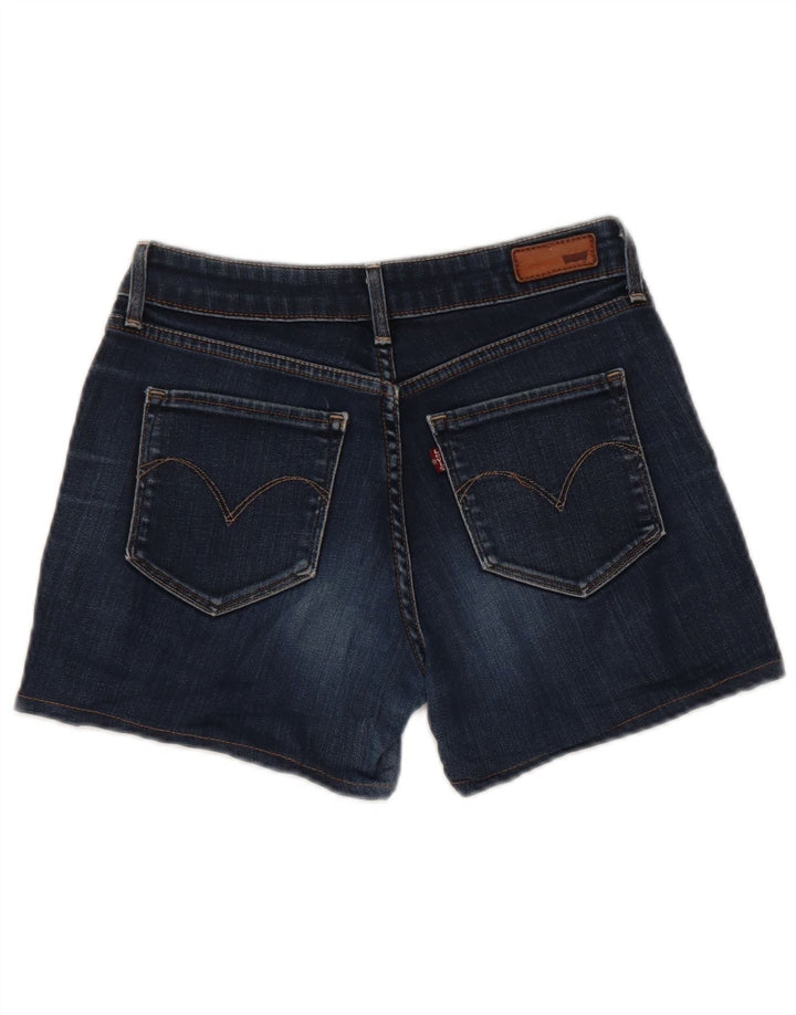Levi's Short en Jean Bold Curve W28 Femme Bleu Marine Moyen Coton