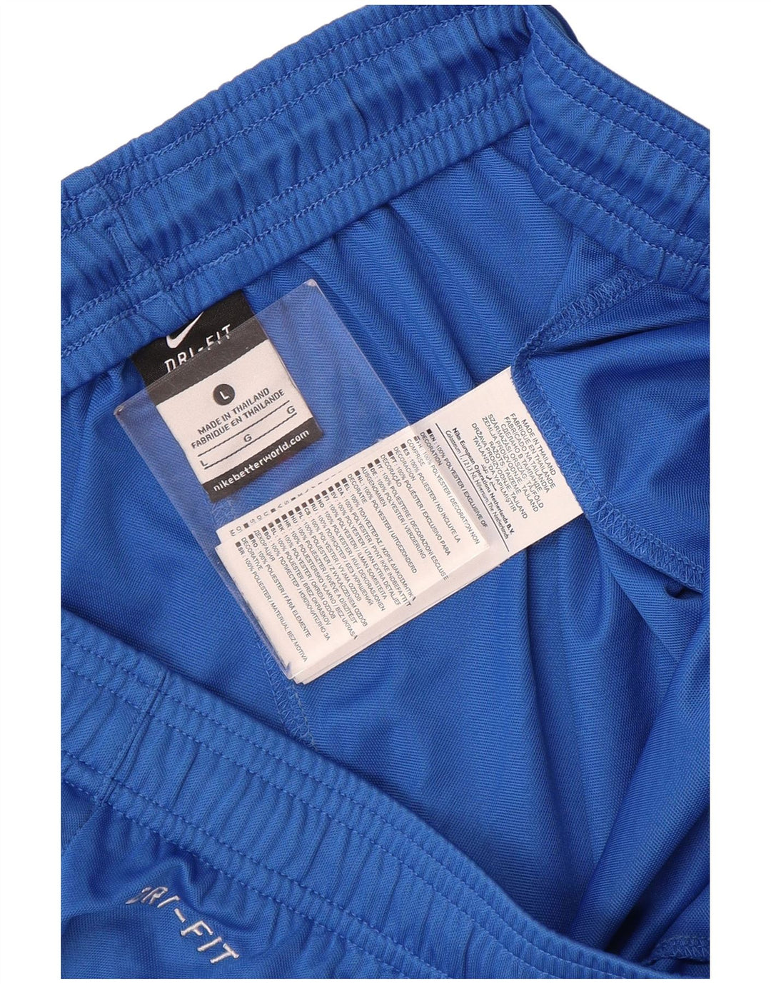 Short de sport Nike Dri Fit pour hommes, grand, bleu, polyester