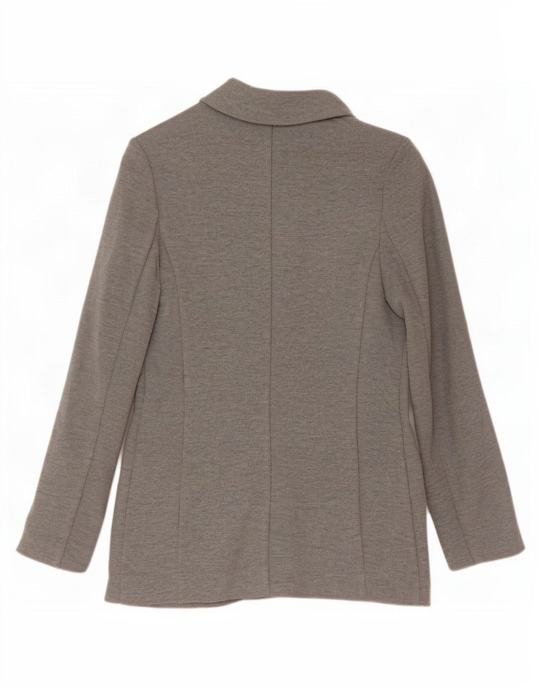 Marks & Spencer Veste blazer coupe décontractée pour femme UK 6 XS Gris Polyester