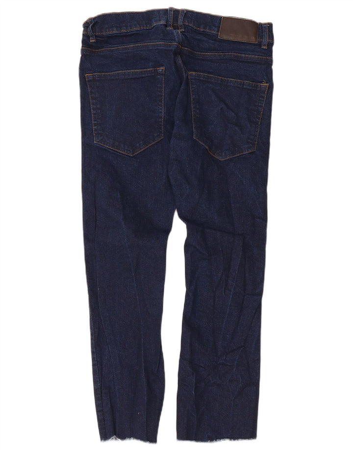 French Connection Jean Slim Homme W32 L24 Bleu Marine Coton