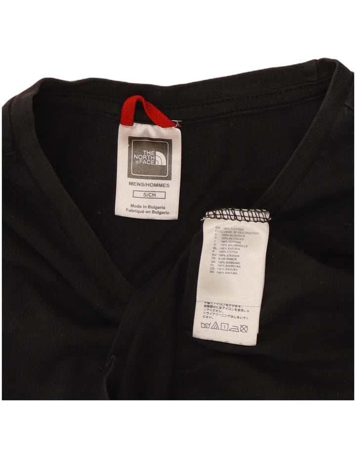 THE NORTH FACE T-Shirt Homme Haut Petit Noir Coton