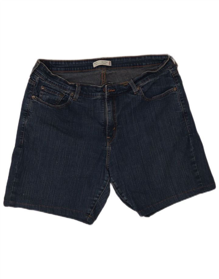 LEVI'S Short en jean 512 pour femme US 20 3XL W40 Bleu coton