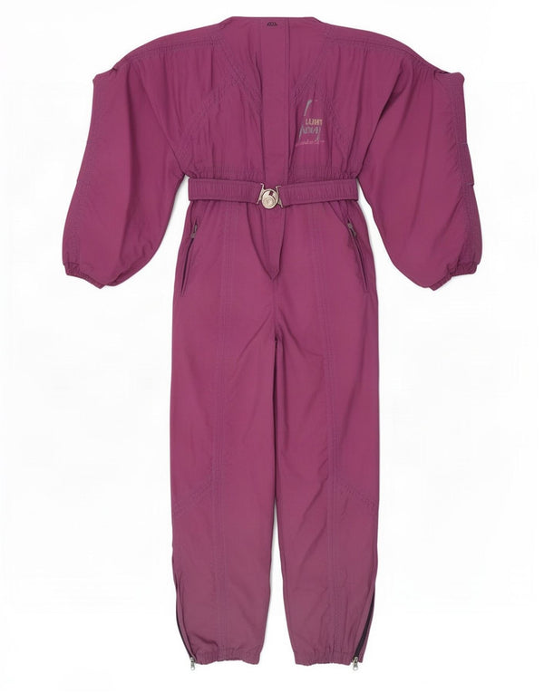 Luhta Combinaison de ski pour femme UK 44 Medium Violet Polyamide Sports