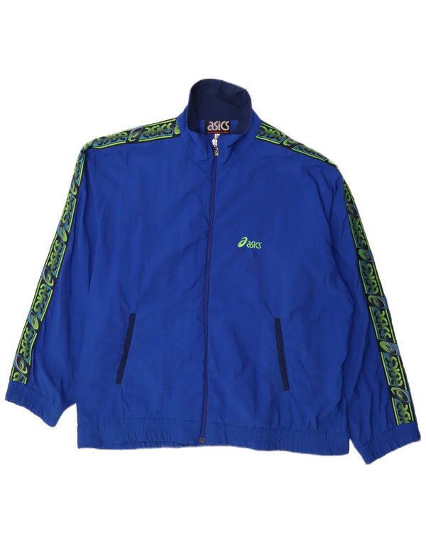 Asics Veste de Survêtement Graphique IT 50 Homme Bleu Moyen Colourblock