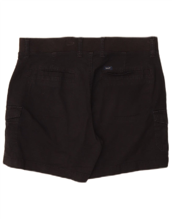 Lee Short cargo taille moyenne pour femme, coupe décontractée, US 8, W30, coton noir