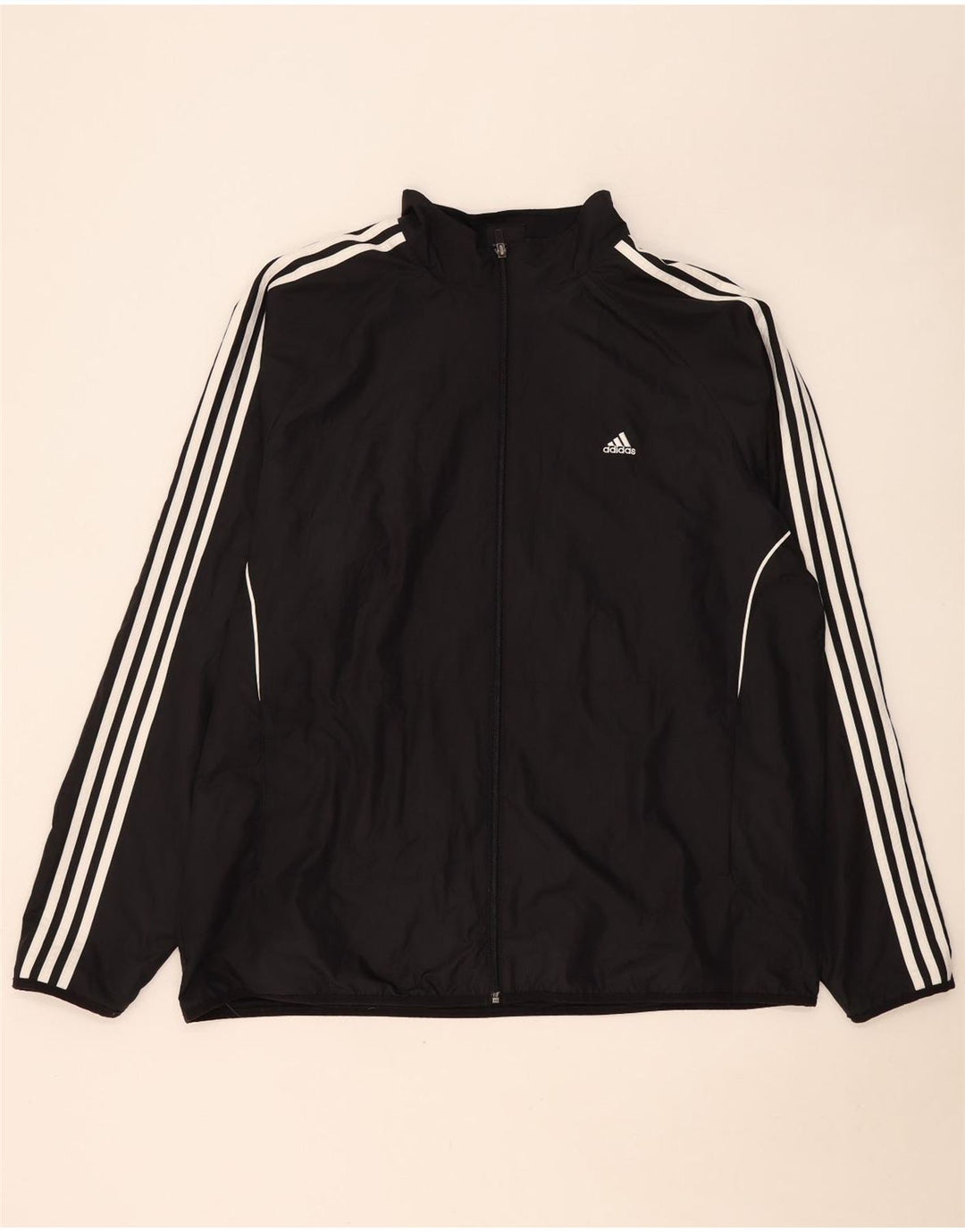 Adidas Veste de survêtement pour homme XL Noir Polyester