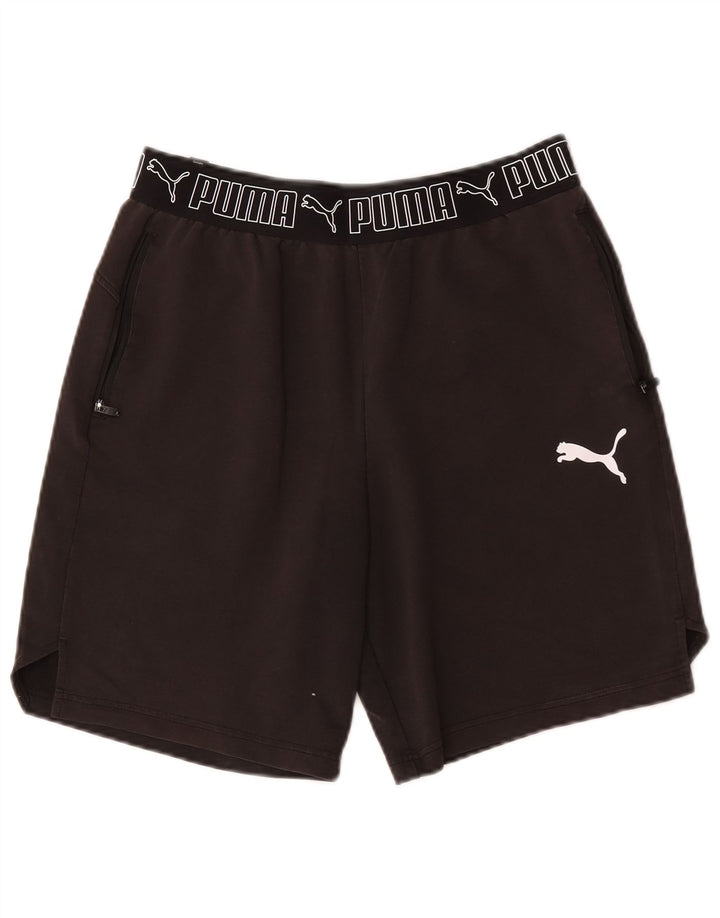 Puma Short Graphic Sport Homme Noir Moyen Coton