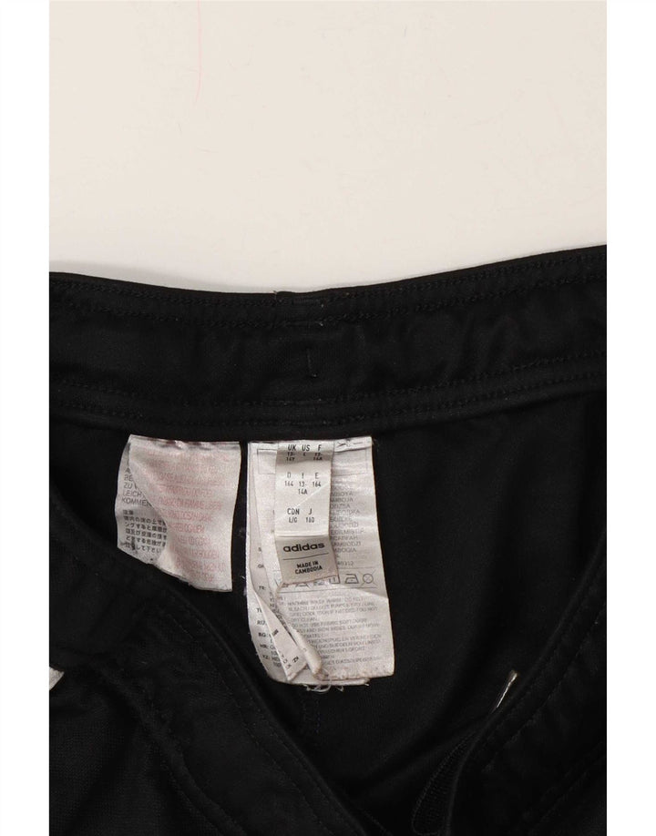 Adidas Pantalon de Survêtement Regular Garçon 13-14 ans Noir Polyester