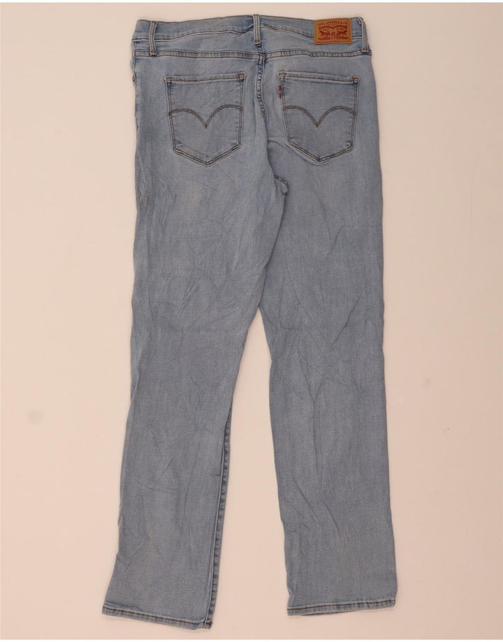 Levi's Jean 314 Shaping Straight Femme Bleu Coton W32 L30