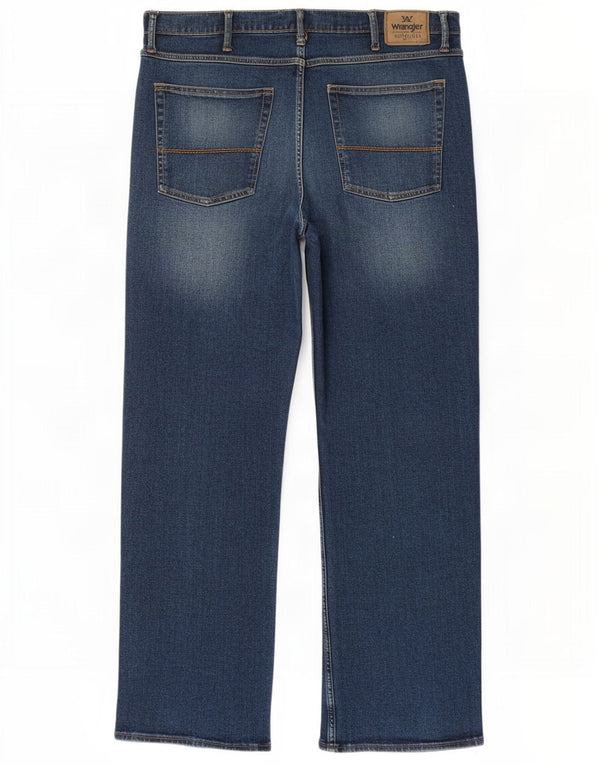 Wrangler Jean droit homme W36 L30 bleu coton