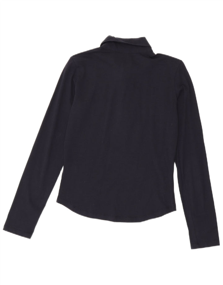 Bikkembergs Chemise pull femme UK 12 Coton bleu marine moyen
