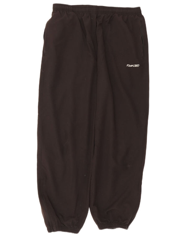 REEBOK Pantalon de Survêtement Homme Joggers Large Noir Polyester
