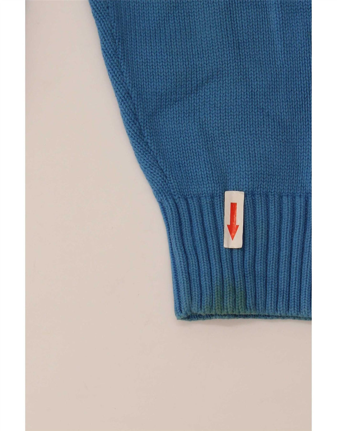 Tommy Hilfiger Pull Col Ras du Cou Homme Bleu Moyen Coton