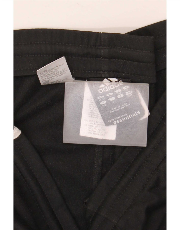 Adidas Pantalon de survêtement pour homme UK 40/42 Medium Noir Polyester