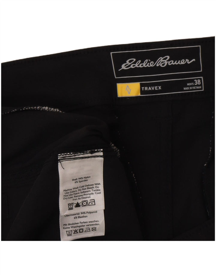 Eddie Bauer Short Chino Homme W38 XL Nylon Noir