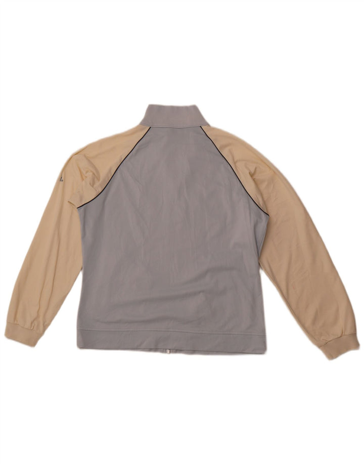 CHAMPION Veste de survêtement pour femme UK 16 Large Bleu Colorblock