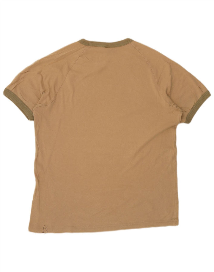 CHAMPION T-Shirt Homme Haut Large Coton Beige
