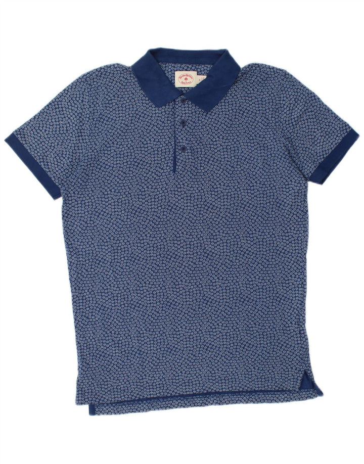 Brooks Brothers Polo Homme Bleu Moyen Coton Floral