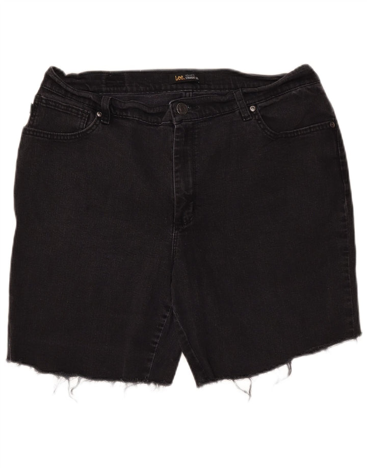 LEE Short en jean coupe décontractée pour femme W34 Large Noir