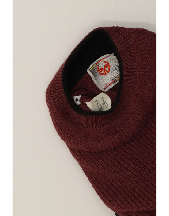 Stefanel Pull Col Roulé Homme Medium Multicolore Colourblock