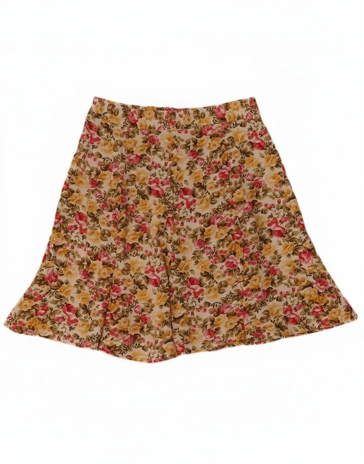 Tracy Evans Jupe trapèze pour femme W28 en rayonne florale multicolore moyenne