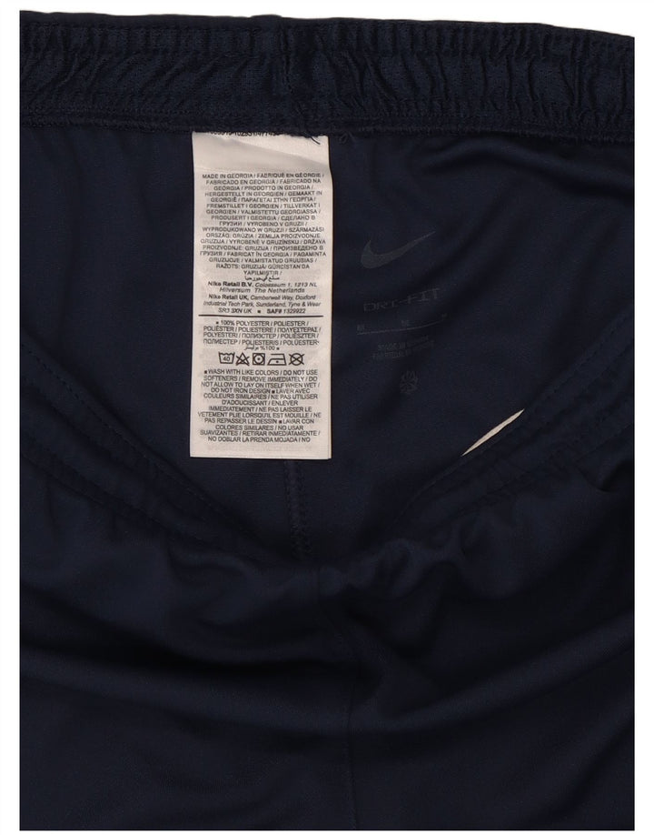 Nike Short de sport Dri Fit pour homme en polyester bleu marine moyen
