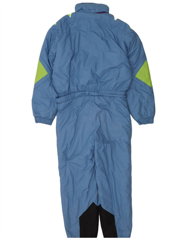 Diadora Combinaison de ski graphique pour hommes XL Bleu Colorblock Polyester