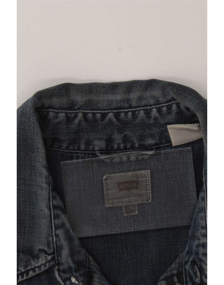 Levi's Chemise en Jean Large Homme Bleu Coton