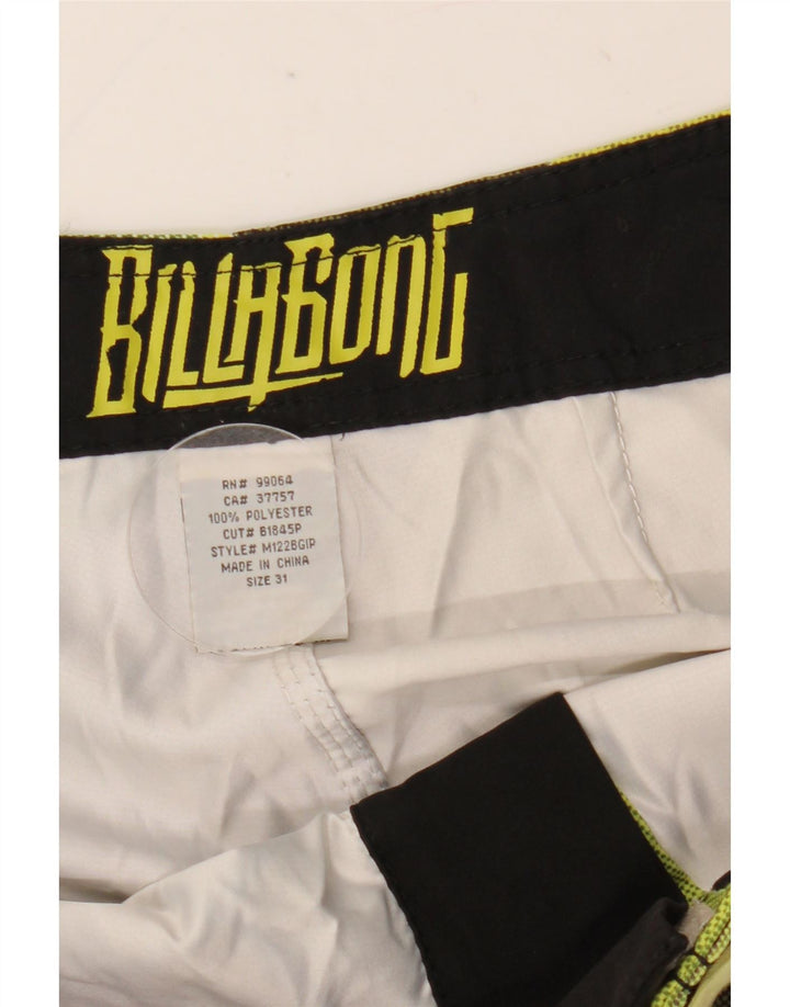 BILLABONG Short de Bain Graphique Homme Kaki Moyen Colorblock Polyester