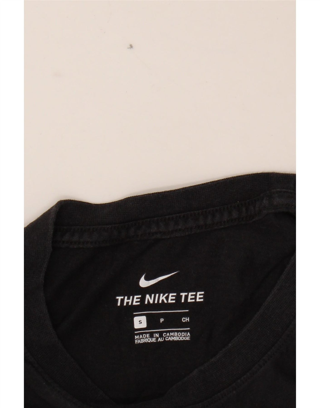 NIKE Mens Graphic T-Shirt Top Small Black Cotton Vintage Nike and Second-Hand Nike from Messina Hembry 
