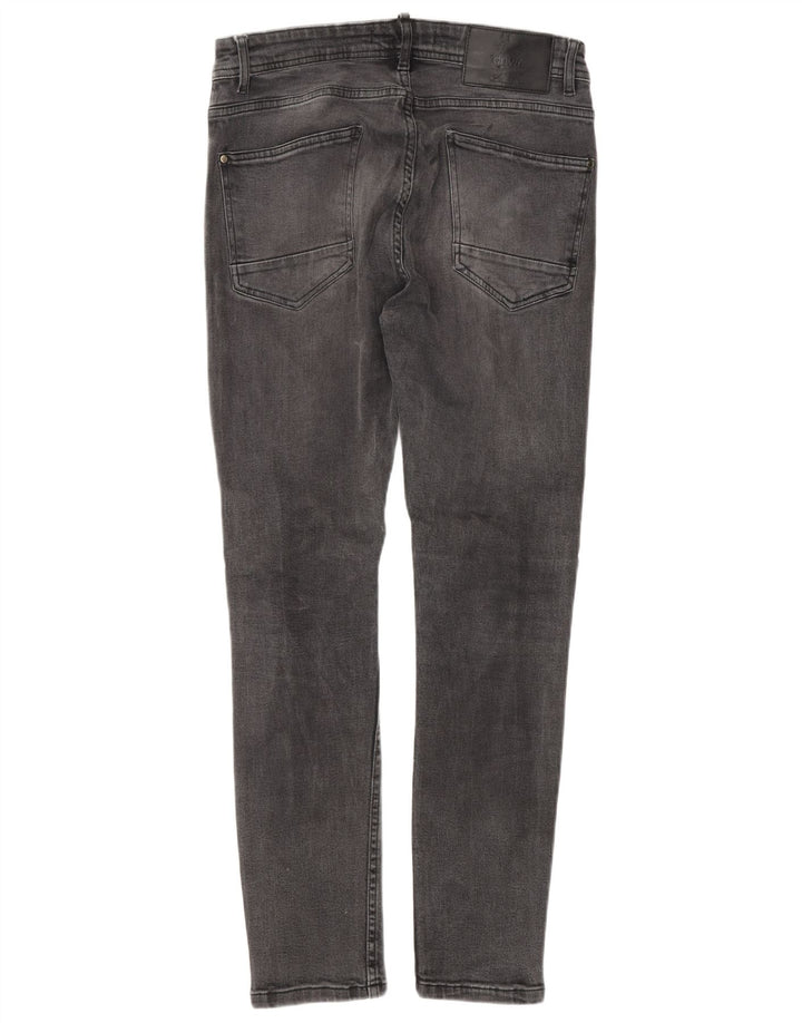 Zara Jean Slim Homme EU 40 Moyen W31 L29 Gris