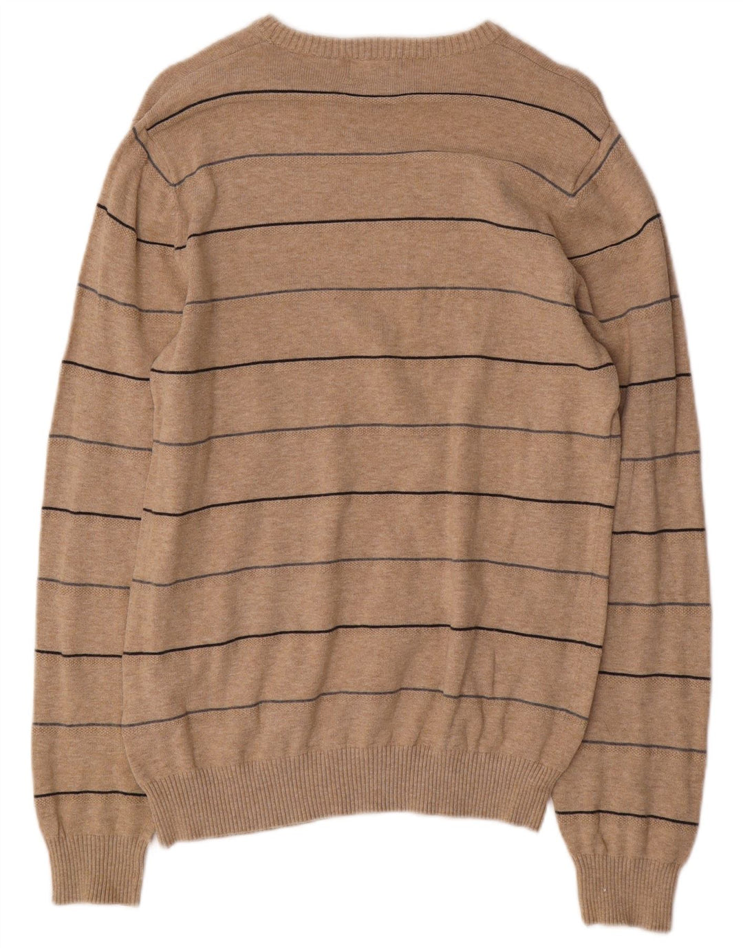 Marks & Spencer Pull à col rond Blue Harbour pour homme, petit beige