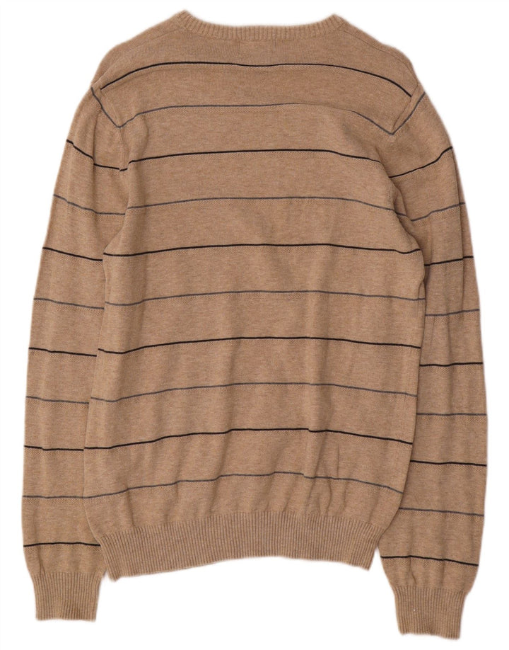 Marks & Spencer Pull à col rond Blue Harbour pour homme, petit beige