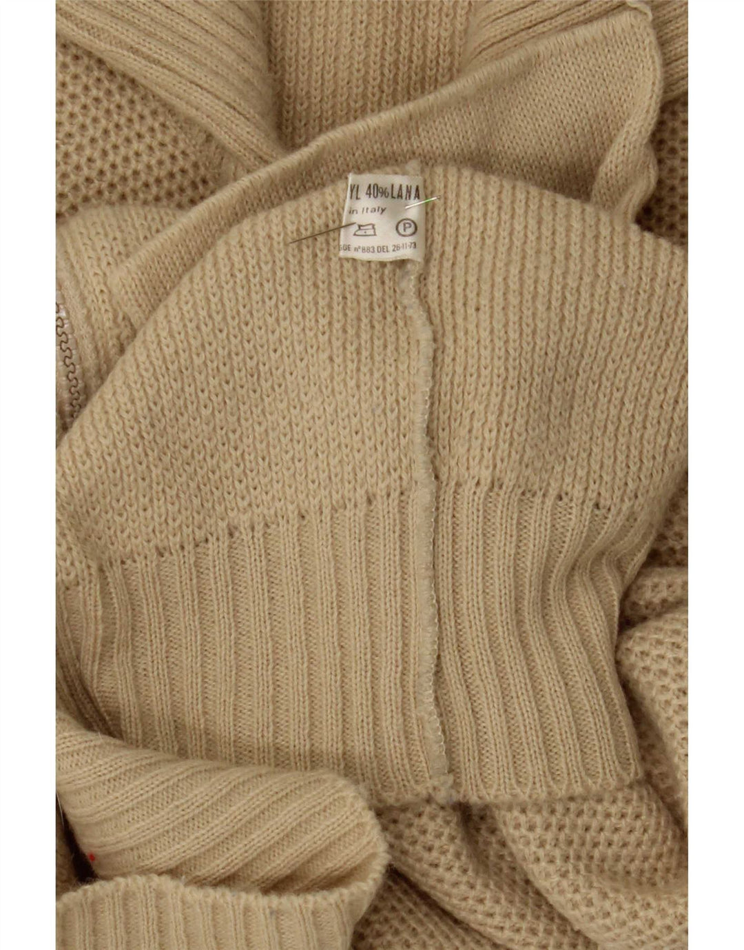 Gordon Pull Cardigan Homme Beige Moyen Polyester