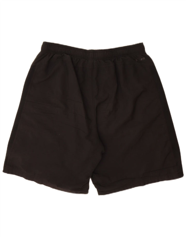 Nike Short de sport Dri Fit pour homme XL Noir Polyester