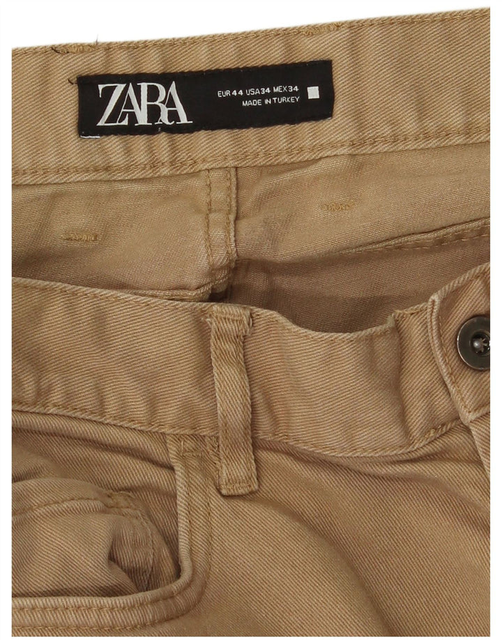 Zara Jean slim pour homme EU 44 Large W34 L28 Beige