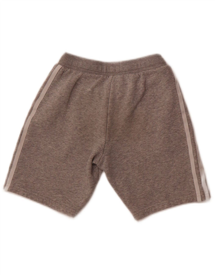 Adidas Short de Sport Garçon 8-9 Ans Gris Coton