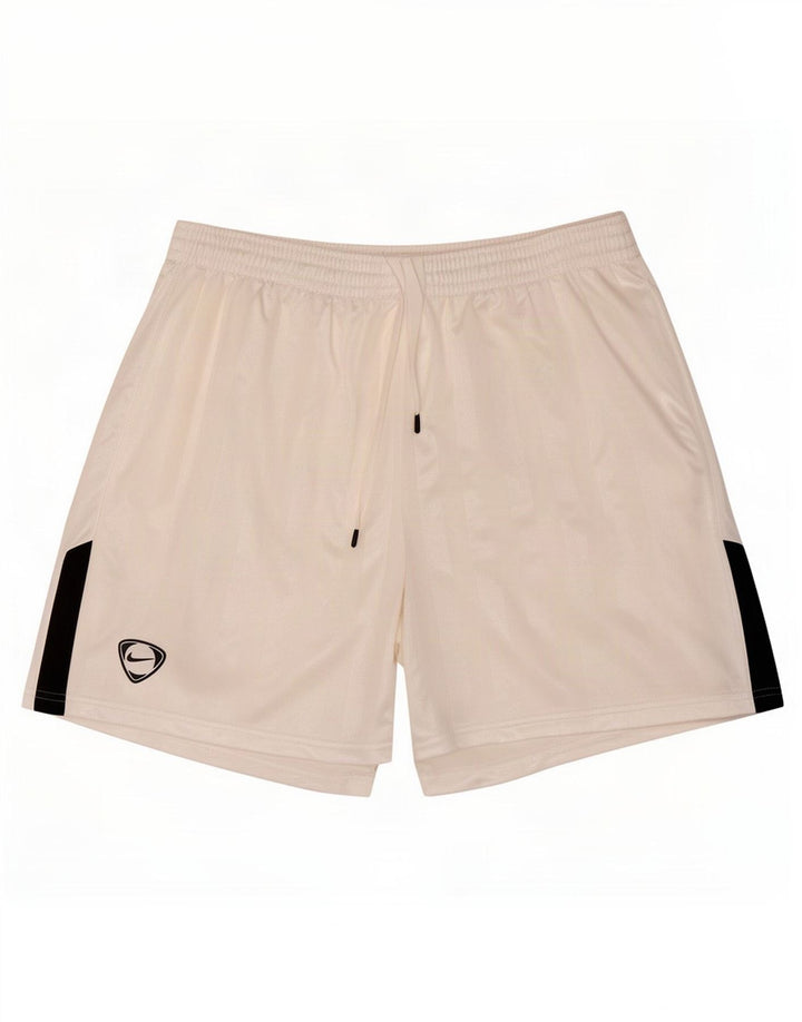Nike Short de sport pour homme Large Blanc Colorblock Polyester
