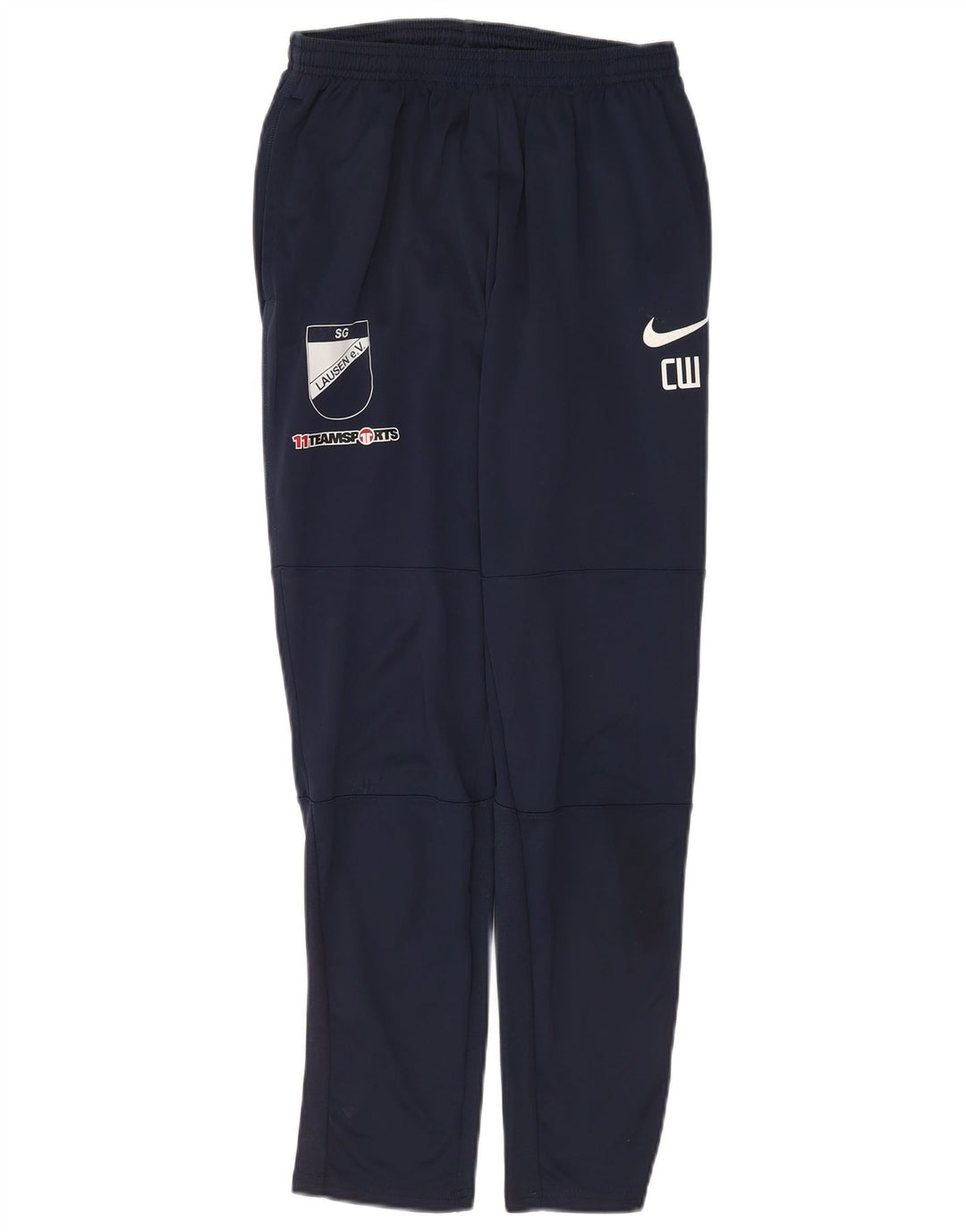 Pantalon de survêtement Nike Dri Fit Graphic pour homme, bleu marine moyen, en polyester