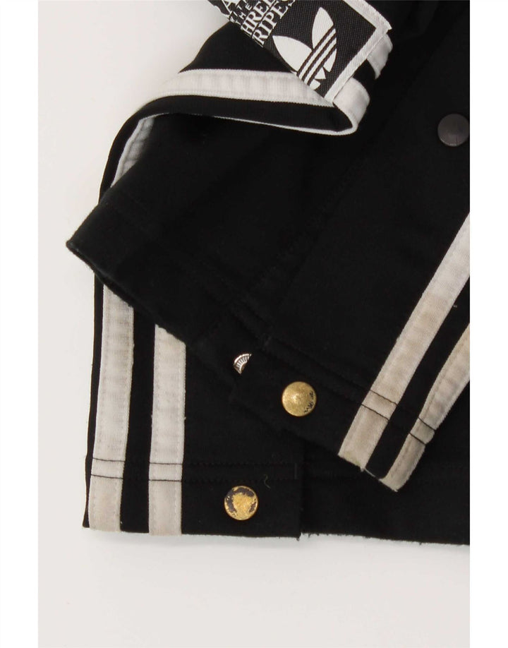 Adidas Pantalon de survêtement graphique pour homme XS Noir Polyester