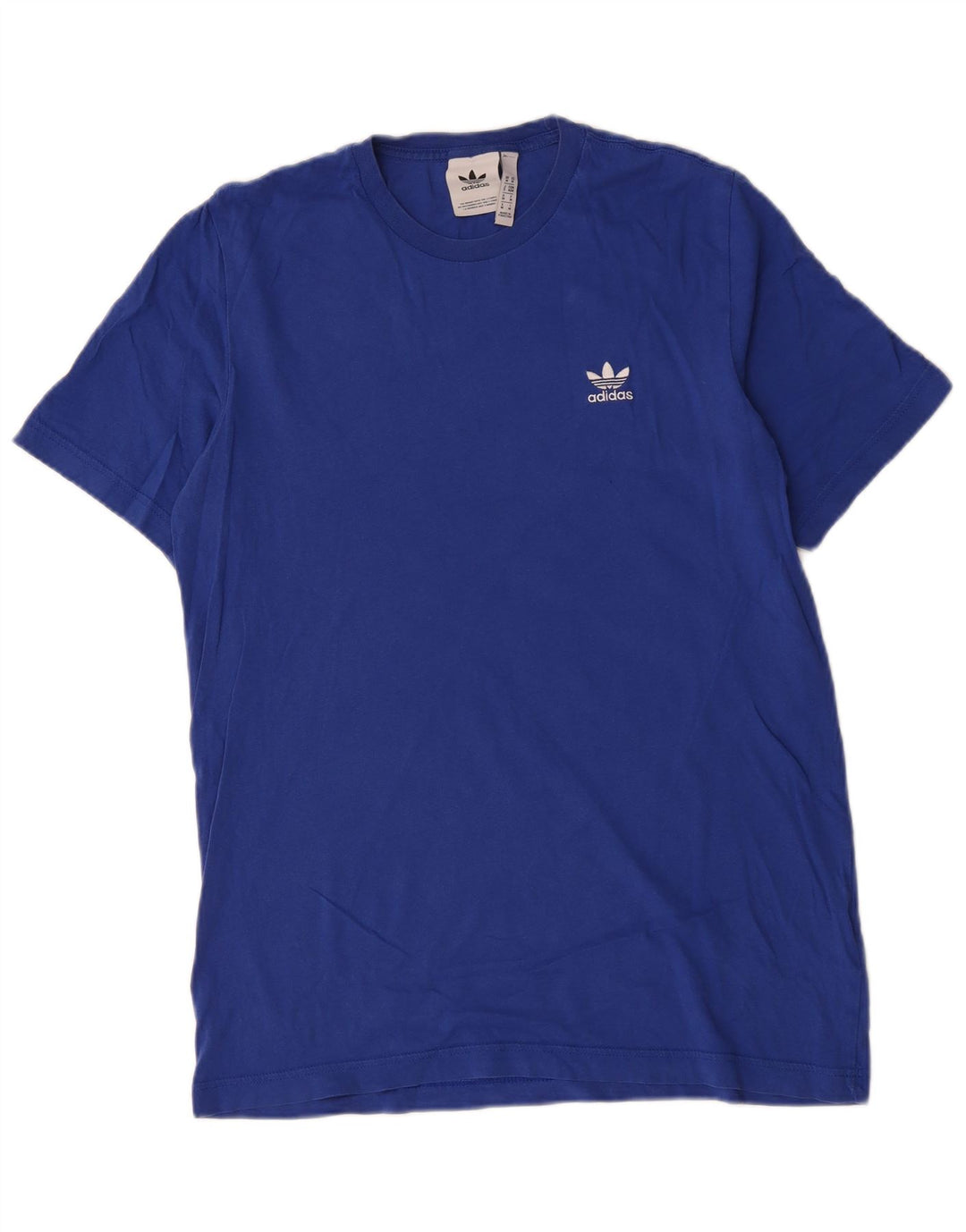 Adidas T-Shirt Homme Top Bleu Marine Moyen Coton