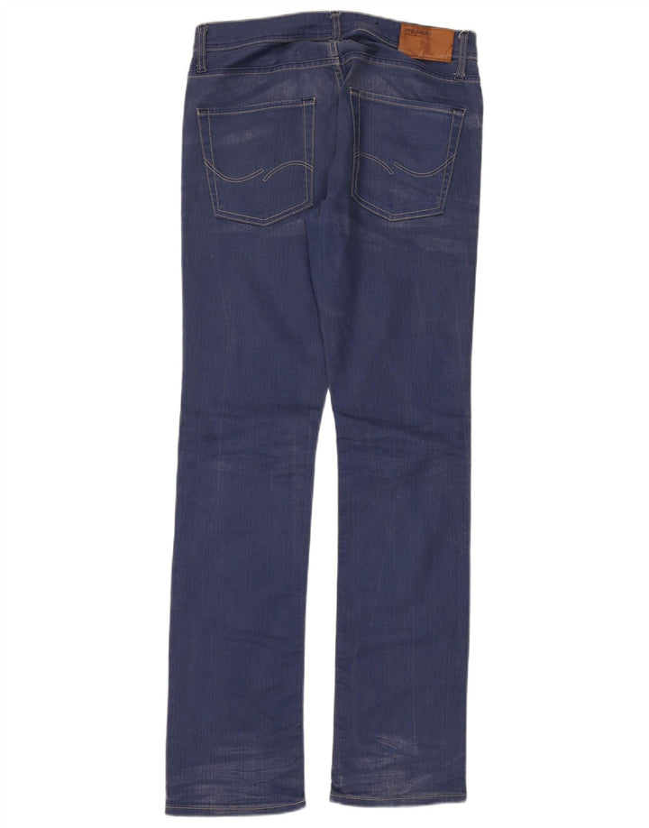 Jack & Jones Jean Droit W32 L36 Homme Bleu
