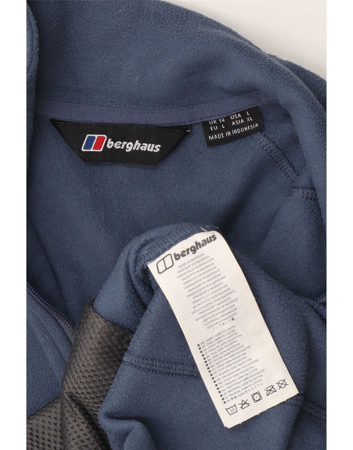 Berghaus Veste Polaire Femme UK 14 Bleu Moyen Polyester