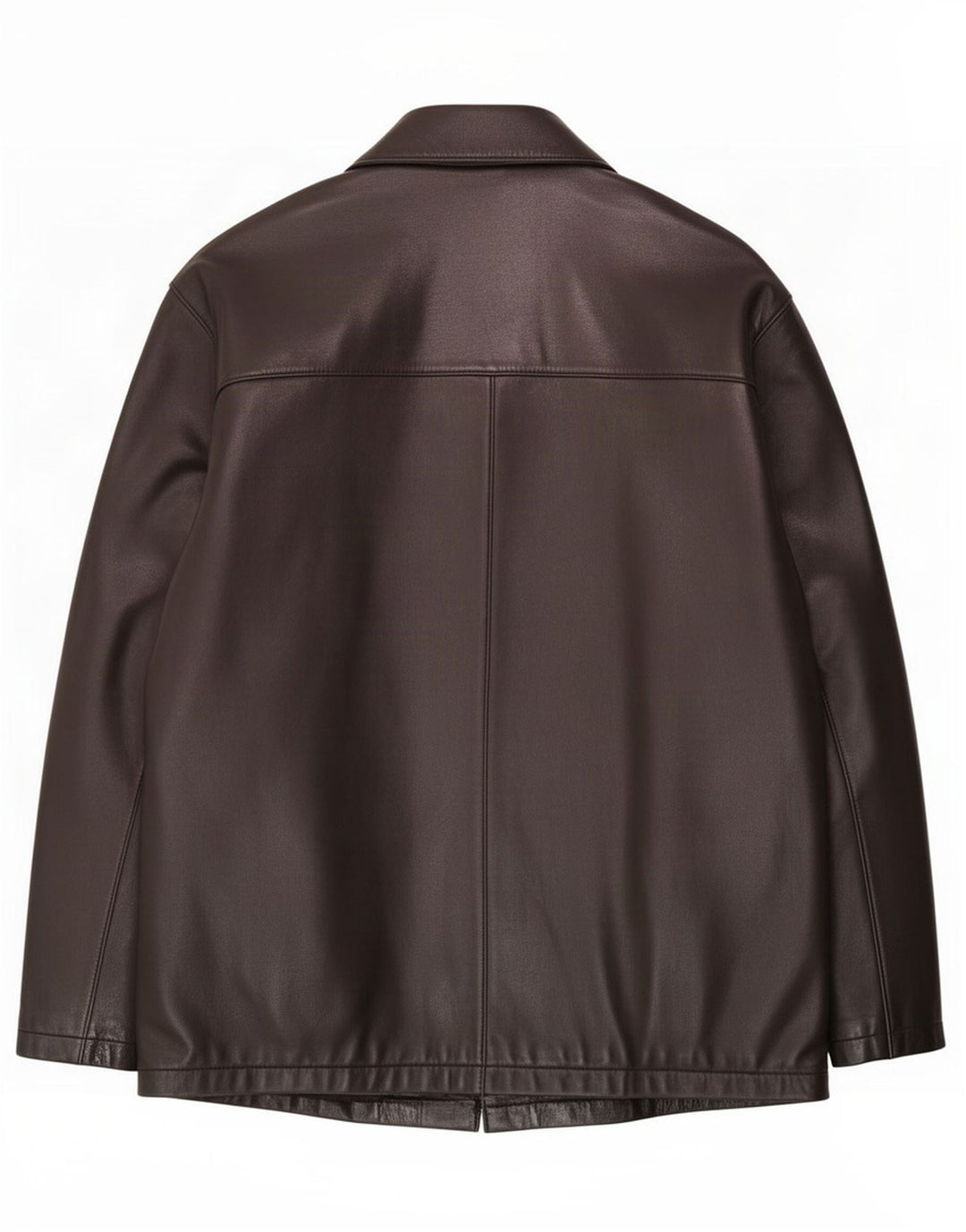 Barnardo Veste en cuir pour homme UK 38 Medium Noir