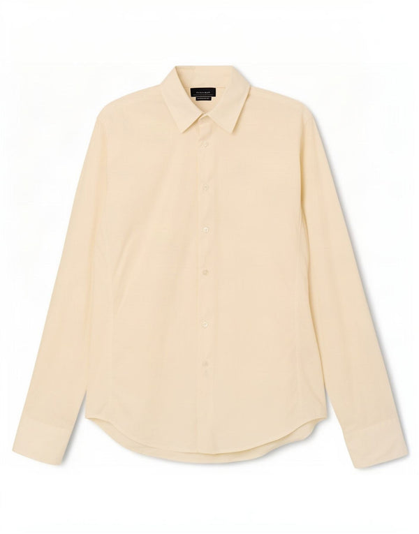 Zara Femme Chemise Extra Slim Fit Large Coton Blanc